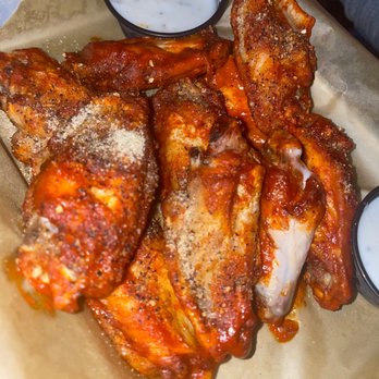 Buffalo Wild Wings - a plate of buffalo wings - Chicken Wings Near Me - Rock Hill, South Carolina