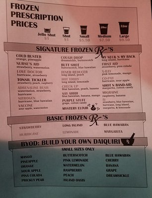 Menu photo 7 Doctor Daiquiri Humble, TX
