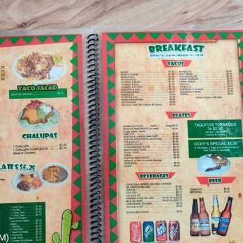 Vicky's Mexican Restaurant - menu and prices - Mexican Near Me - San Antonio, Texas Vicky's Mexican Restaurant - menu and prices - Mexican Near Me - San Antonio, Texas