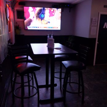 ShanSki’s Valley Pub - a table and chairs in a dimly lit room - Sports Bars Near Me - Methuen, Massachusetts ShanSki’s Valley Pub - a table and chairs in a dimly lit room - Sports Bars Near Me - Methuen, Massachusetts