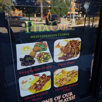 Pita Grill Express - Veggie plate - Mediterranean Near Me - Orange, California