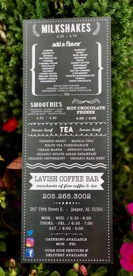 Menu photo 3 Lavish Coffee Bar Jasper, AL Menu photo 3 Lavish Coffee Bar Jasper, AL