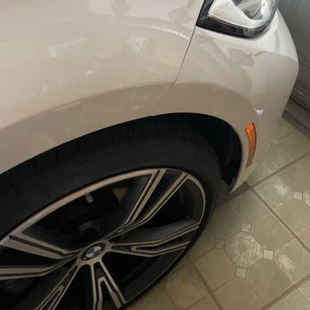 Goodbye Dents Mobile - Work result after goodbye dents was done. - Body Shops Near Me