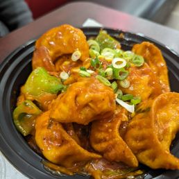 Chili garlic Momo Chili garlic Momo