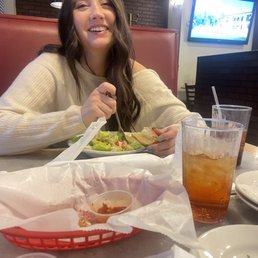 Mozzarella sticks and my sis