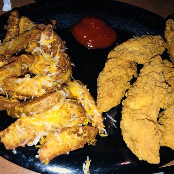 Buffalo Wild Wings - Chicken Tender Meal (4) wedges with cheddar/jack cheese - plenty of food if your date doesn't want to share! Get buffalo sauces for dipping - Chicken Wings Near Me - Tracy, California Buffalo Wild Wings - Chicken Tender Meal (4) wedges with cheddar/jack cheese - plenty of food if your date doesn't want to share! Get buffalo sauces for dipping - Chicken Wings Near Me - Tracy, California