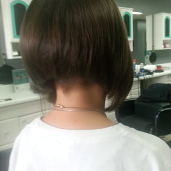 Piper S Bank To School Bob Textured With Shaved Underneath She