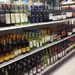A broad selection of fine wines