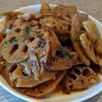 Cloudland Rice Noodles - Mala lotus root slices - Noodles Near Me - Newark, California Cloudland Rice Noodles - Mala lotus root slices - Noodles Near Me - Newark, California