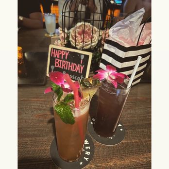 Bosscat Kitchen & Libations - Birthday cocktails! - New American Near Me - Irvine, California