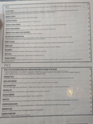 Menu photo 2 The Rock Yard Kitchen & Bar Trenton, TX