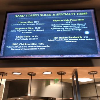 Talon - Pizza menu - New American Near Me - Avon, Colorado
