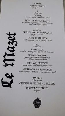 Menu photo 8 Le Mazet West Hartford, CT Menu photo 8 Le Mazet West Hartford, CT