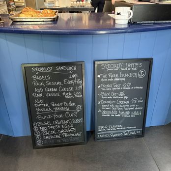 Starry Night Cafe - menu and order counter - Cafes Near Me - Smithfield, Rhode Island