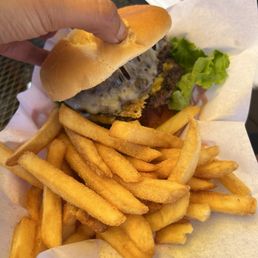 Bacon and Blue Cheese Burger