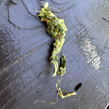 Five on Black - Metal wrapped through collard greens. - Brazilian Near Me - Missoula, Montana