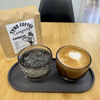Tyne Coffee - cortado with oat milk - Breakfast & Brunch Near Me - El Cajon, California Tyne Coffee - cortado with oat milk - Breakfast & Brunch Near Me - El Cajon, California