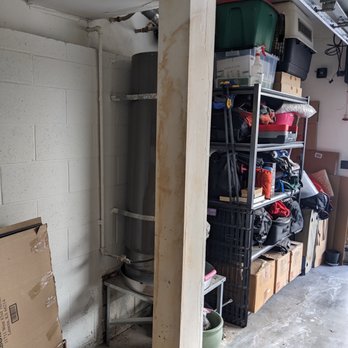 Turbo Handyman - Affected post from pipe leak above - Handyman Near Me Turbo Handyman - Affected post from pipe leak above - Handyman Near Me