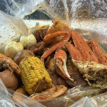 Red Crab Juicy Seafood - Only $35 not bad at all - Seafood Near Me - Arlington, Texas