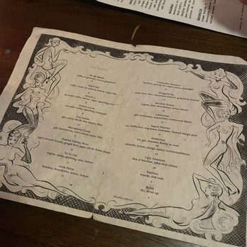 Gainsbourg - Cocktail menu - French Near Me - Seattle, Washington