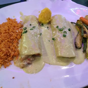 Chevys Fresh Mex - Shrimp & Crab enchilada w/ veggies & rice - Bars Near Me - Hanover, Maryland Chevys Fresh Mex - Shrimp & Crab enchilada w/ veggies & rice - Bars Near Me - Hanover, Maryland