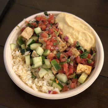 Currito Naperville - Mediterranean tofu bowl - Salad Near Me - Naperville, Illinois