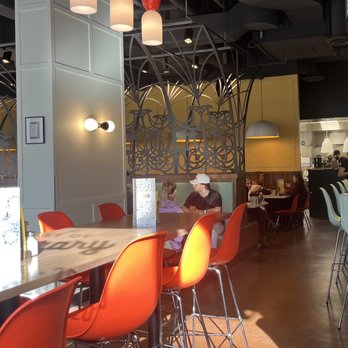 OEB Breakfast - University District - Nice lighting and Interior @OEB (U-District) - Breakfast & Brunch Near Me - Calgary, Alberta