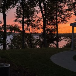 Conference Point Center - Sunset on Geneva lake