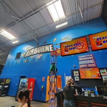 Airborne Trampoline Park - Counter to purchase jump time/consessions - Venues & Event Spaces Near Me - Draper, Utah Airborne Trampoline Park - Counter to purchase jump time/consessions - Venues & Event Spaces Near Me - Draper, Utah