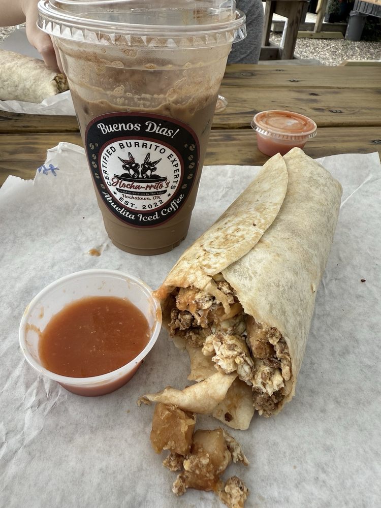Hocha-rrito's Breakfast Burritos by The Lake Logo