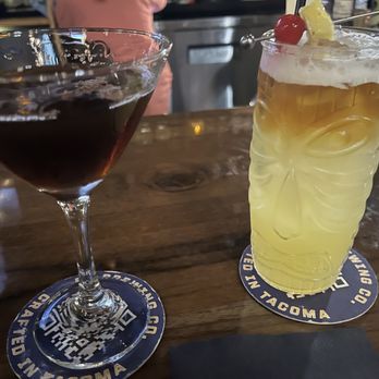 Salted Rim Bar & Kitchen - Their espresso mandarin martini and Mai Thai - Cocktail Bars Near Me - University Place, Washington Salted Rim Bar & Kitchen - Their espresso mandarin martini and Mai Thai - Cocktail Bars Near Me - University Place, Washington