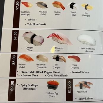 Oyama Sushi And Ramen - Sushi menu1 - Japanese Near Me - Conifer, Colorado