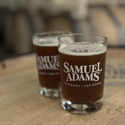 Samuel Adams Boston Brewery - Tour Beer Samples.