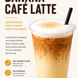 Banana Cafe Latte