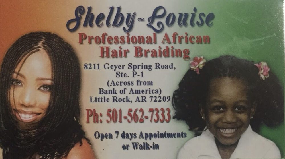 SHELBY LOUISE AFRICAN HAIR BRAIDING 8211 Geyer Springs Rd, Little