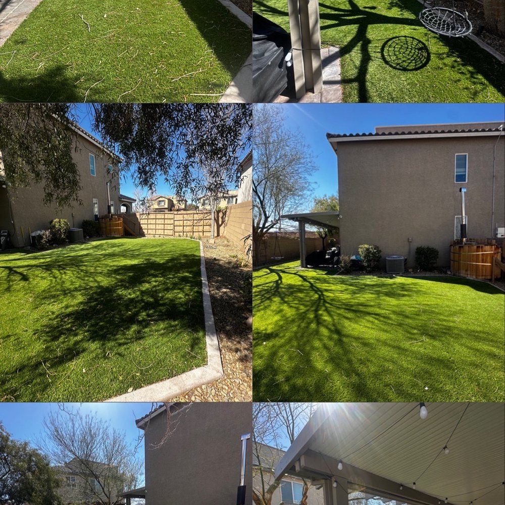 Big Bully Turf - Before! - Landscaping Near Me - Henderson, Nevada