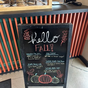 Fiddleheads Coffee - Seasonal menu - Fall edition - Coffee & Tea Near Me - Wauwatosa, Wisconsin