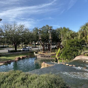 Pirate's Cove - View from Blackbeard's course - Mini Golf Near Me - Orlando, Florida Pirate's Cove - View from Blackbeard's course - Mini Golf Near Me - Orlando, Florida