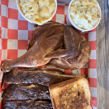 Dade City BBQ - Ribs, chicken, Mac n cheese, potato salad, Texas toast - Smokehouse Near Me - Dade City, Florida