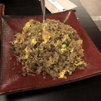 The Noodle Den - I think this was wagyu beef fried rice? It was equally amazing as the shrimp rice. It had a spicy flavour to it!!! - Chinese Near Me - Las Vegas, Nevada The Noodle Den - I think this was wagyu beef fried rice? It was equally amazing as the shrimp rice. It had a spicy flavour to it!!! - Chinese Near Me - Las Vegas, Nevada