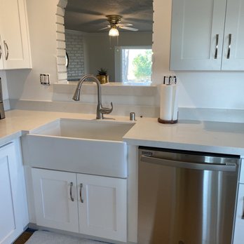 Platinum Home Designers - Kitchen, asked for farmhouse sink...got it - General Contractors Near Me - Los Angeles, California Platinum Home Designers - Kitchen, asked for farmhouse sink...got it - General Contractors Near Me - Los Angeles, California