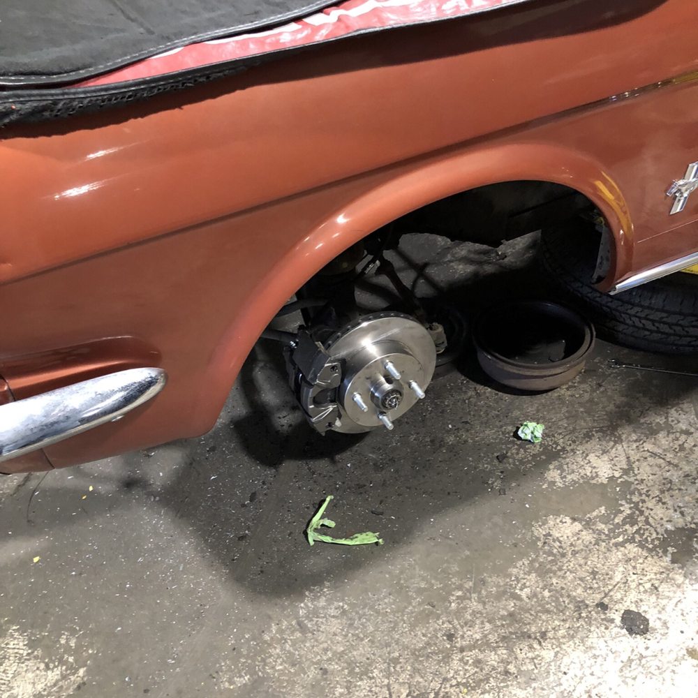 CK Auto Repair - Disc brakes replace drum brakes in my old 66 Mustang. Very nice! - Auto Repair Near Me - Martinez, California