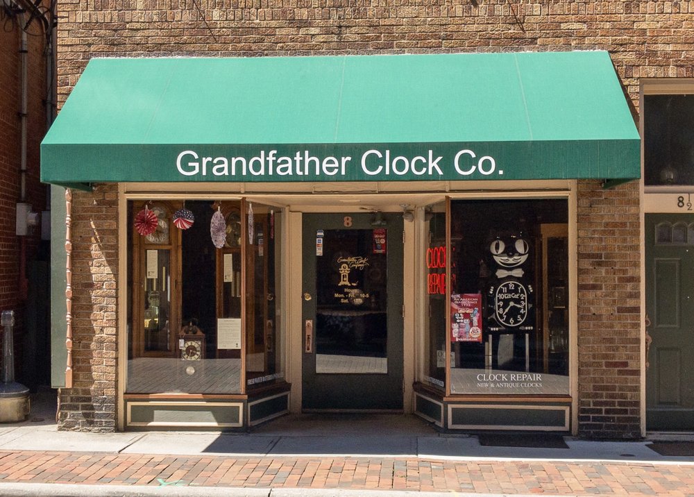 GRANDFATHER CLOCK COMPANY Updated August 2024 8 E Main St