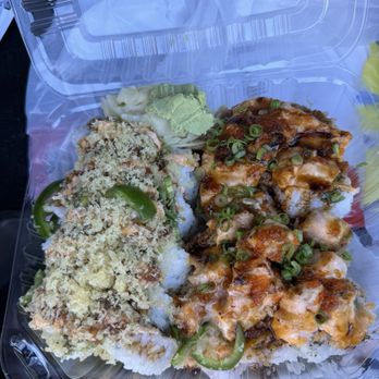 The Sushi Heroes - Hulkamole and Tiger King (Baked) - Sushi Bars Near Me - San Jose, California