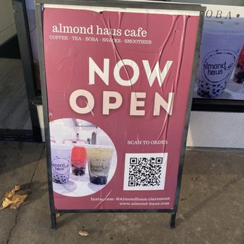 Almond Haus Cafe - Bubble Tea Near Me - Claremont, California Almond Haus Cafe - Bubble Tea Near Me - Claremont, California