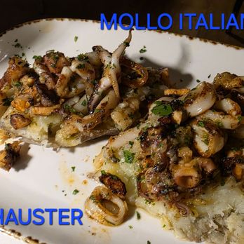 Molo - HOT BAKE POTATOBWITH GRILL SQUID,ONION,GARLIC,OLIVE OIL. SO GOODDDDD I ORDER 2 MORE. - Italian Near Me - Newport Beach, California Molo - HOT BAKE POTATOBWITH GRILL SQUID,ONION,GARLIC,OLIVE OIL. SO GOODDDDD I ORDER 2 MORE. - Italian Near Me - Newport Beach, California