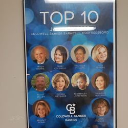 Tabby Coldwell Realtor with The Coldwell Team Top Ten again