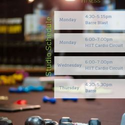 Balance Wellness Studio - Fitness Classes Available 2-4 Days each week -- Schedule Varies Monthly