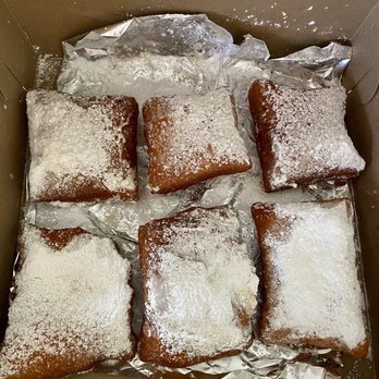 Rabalais' Bistro - Beignets! They come in a set of 3, 6, or 12. - Bakeries Near Me - Santa Paula, California Rabalais' Bistro - Beignets! They come in a set of 3, 6, or 12. - Bakeries Near Me - Santa Paula, California