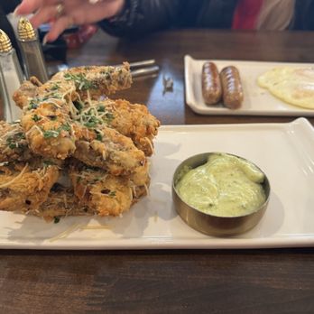 Great Maple - Portobello Mushroom Fries - parmesan, red pepper flakes, basil pesto aioli - Breakfast & Brunch Near Me - Anaheim, California